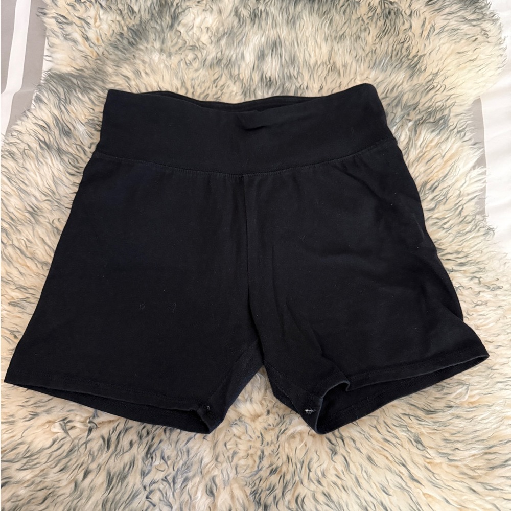 Abercrombie Kids Black Bike Shorts